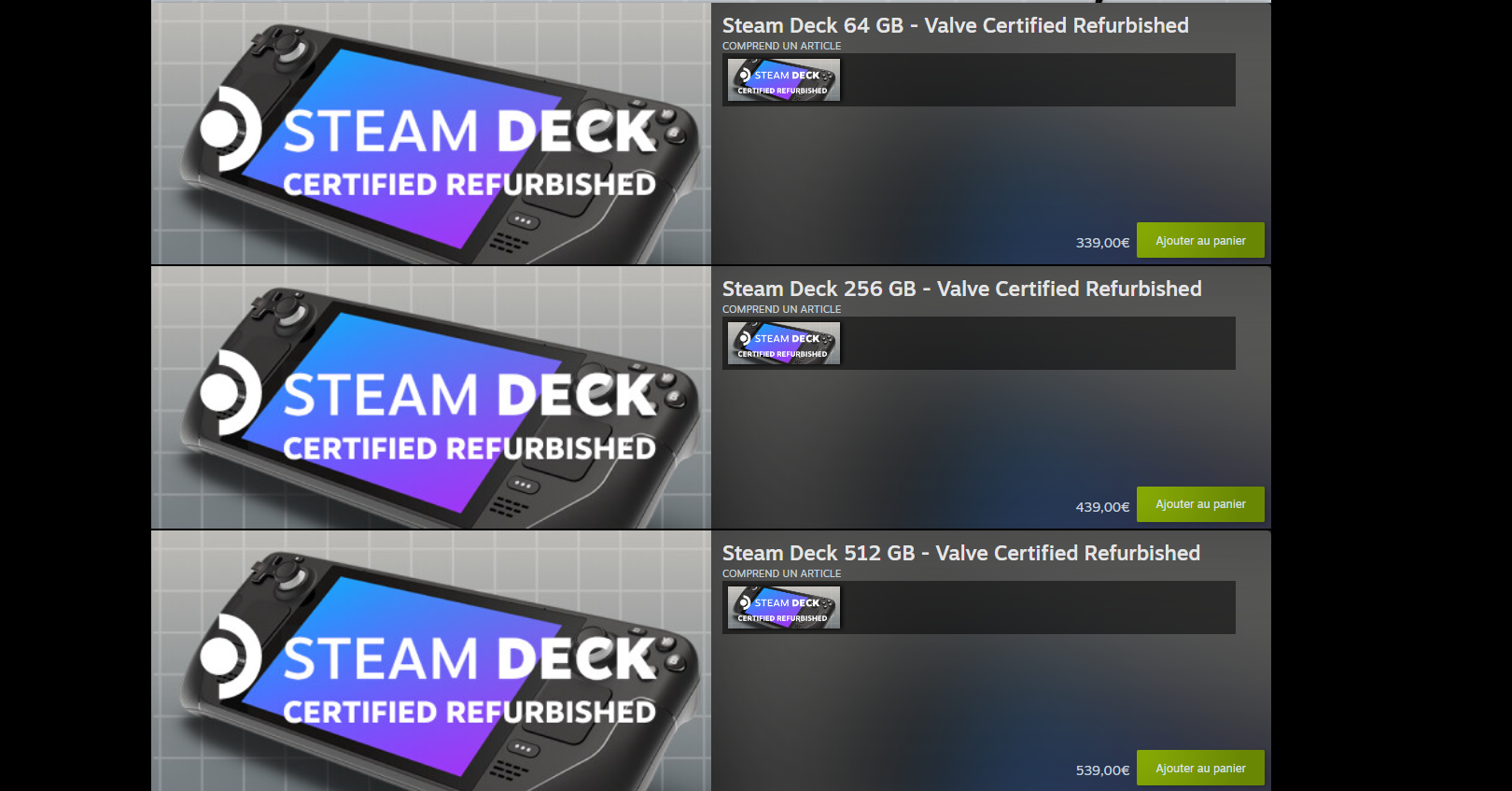 steam-deck-reconditionné