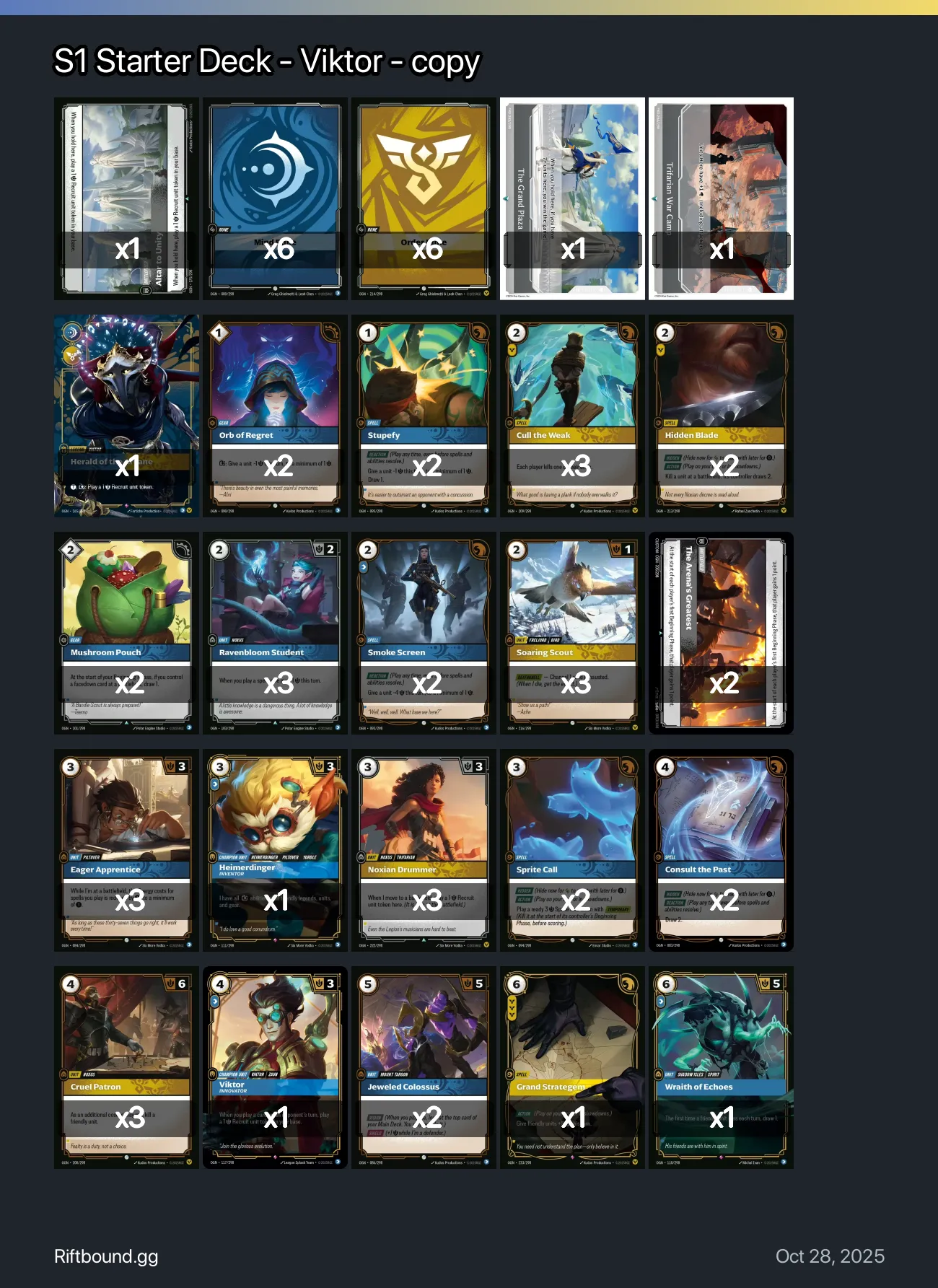 starter-deck-viktor-riftbound