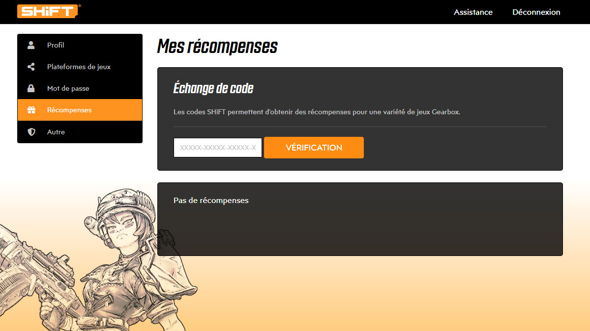 échanger-code-shift-sur-site-internet