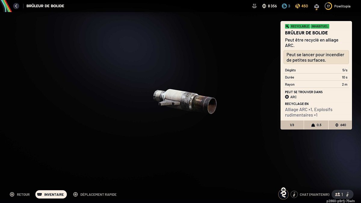 arc-raiders-bruleur-de-bolide-details