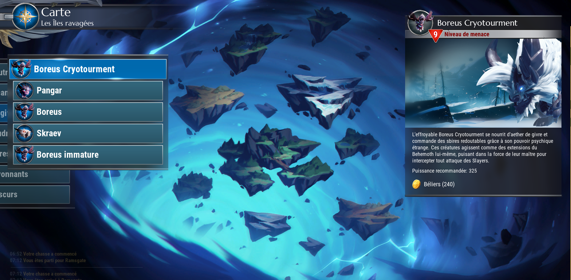 Améliorer sont équipement rapidement