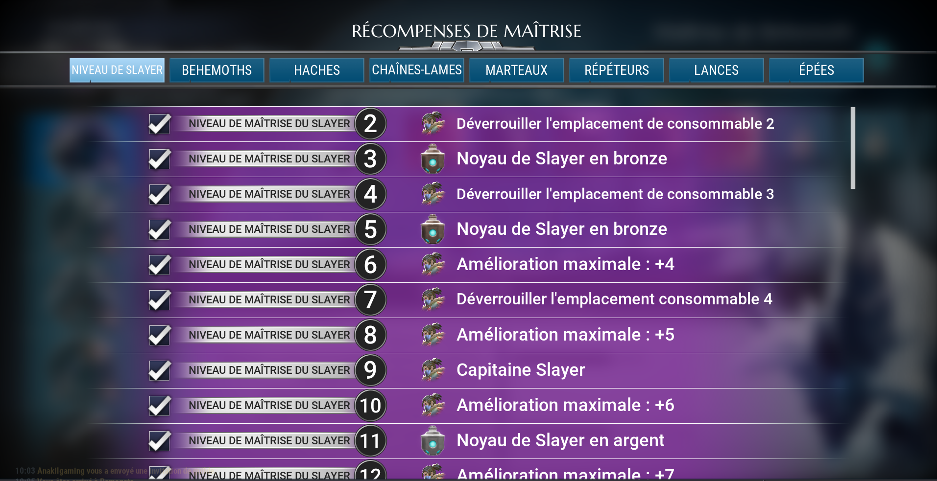 Monter rapidement niveau 50 sur Dauntless