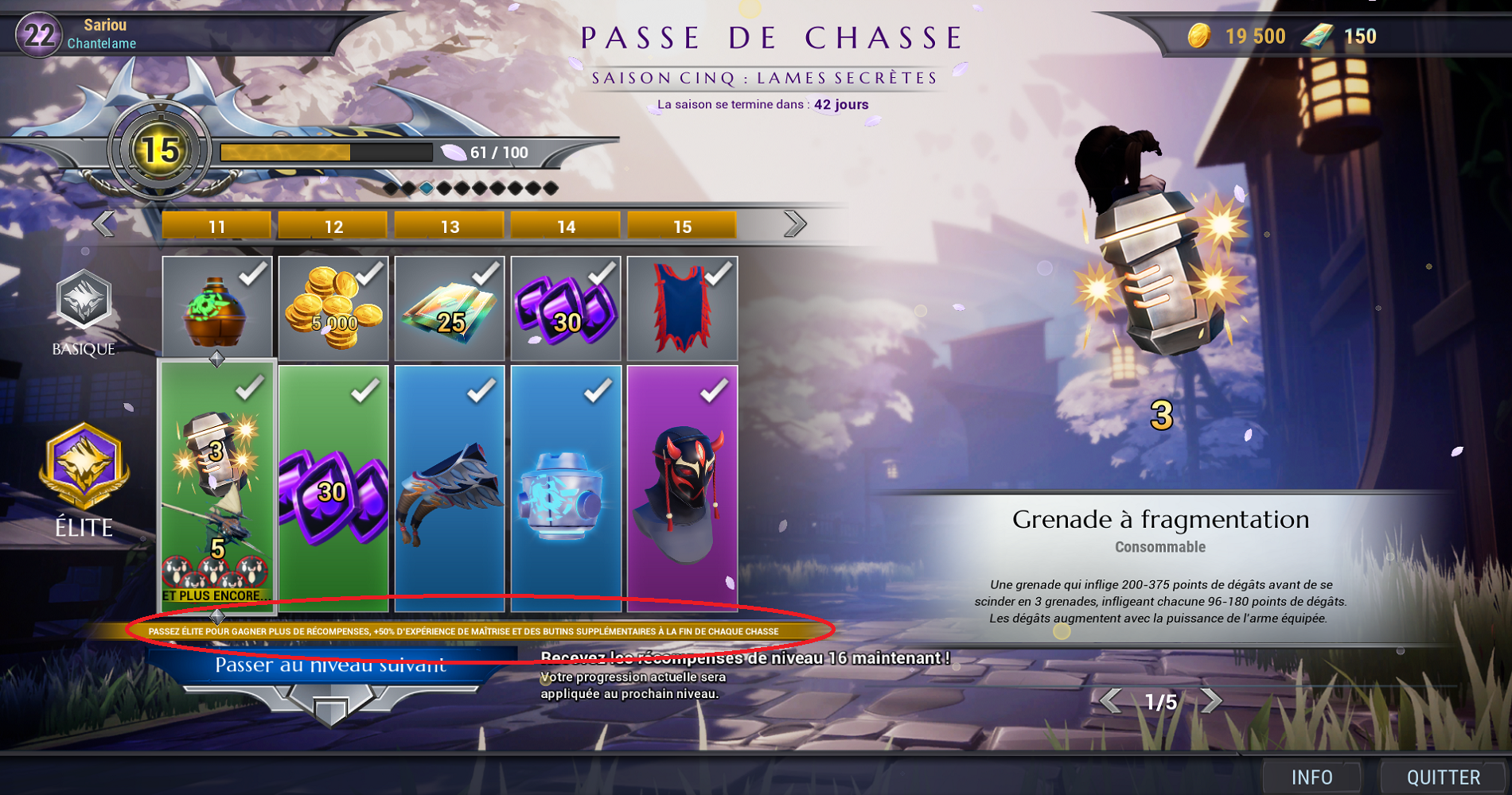 Monter rapidement niveau 50 sur Dauntless