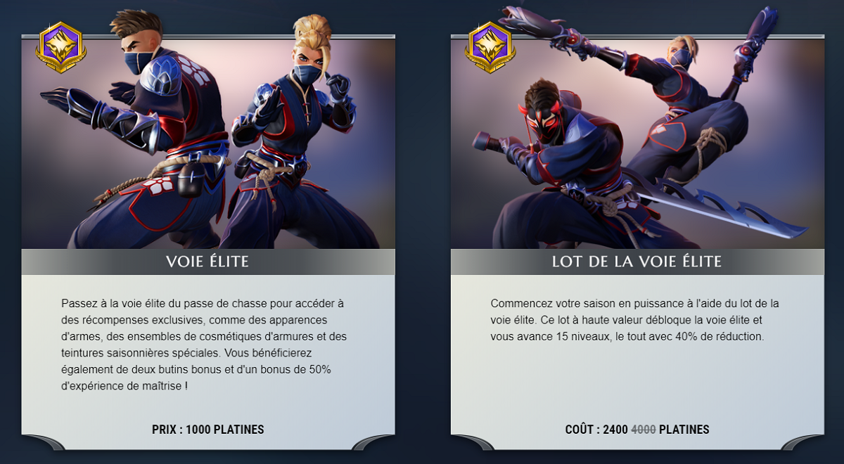 Découvrez le passe de chasse de la s5