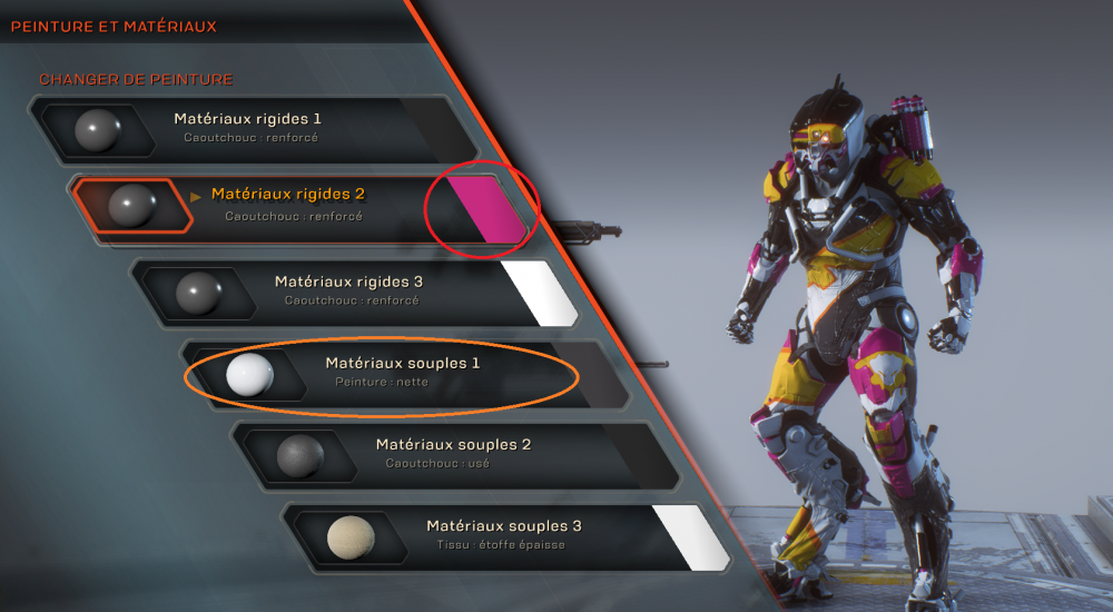 Tout savoir sur l'équipement et la personnalisation sur Anthem