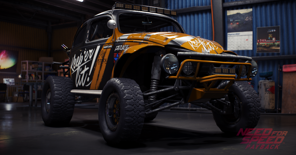 Les voitures de NFS Payback
