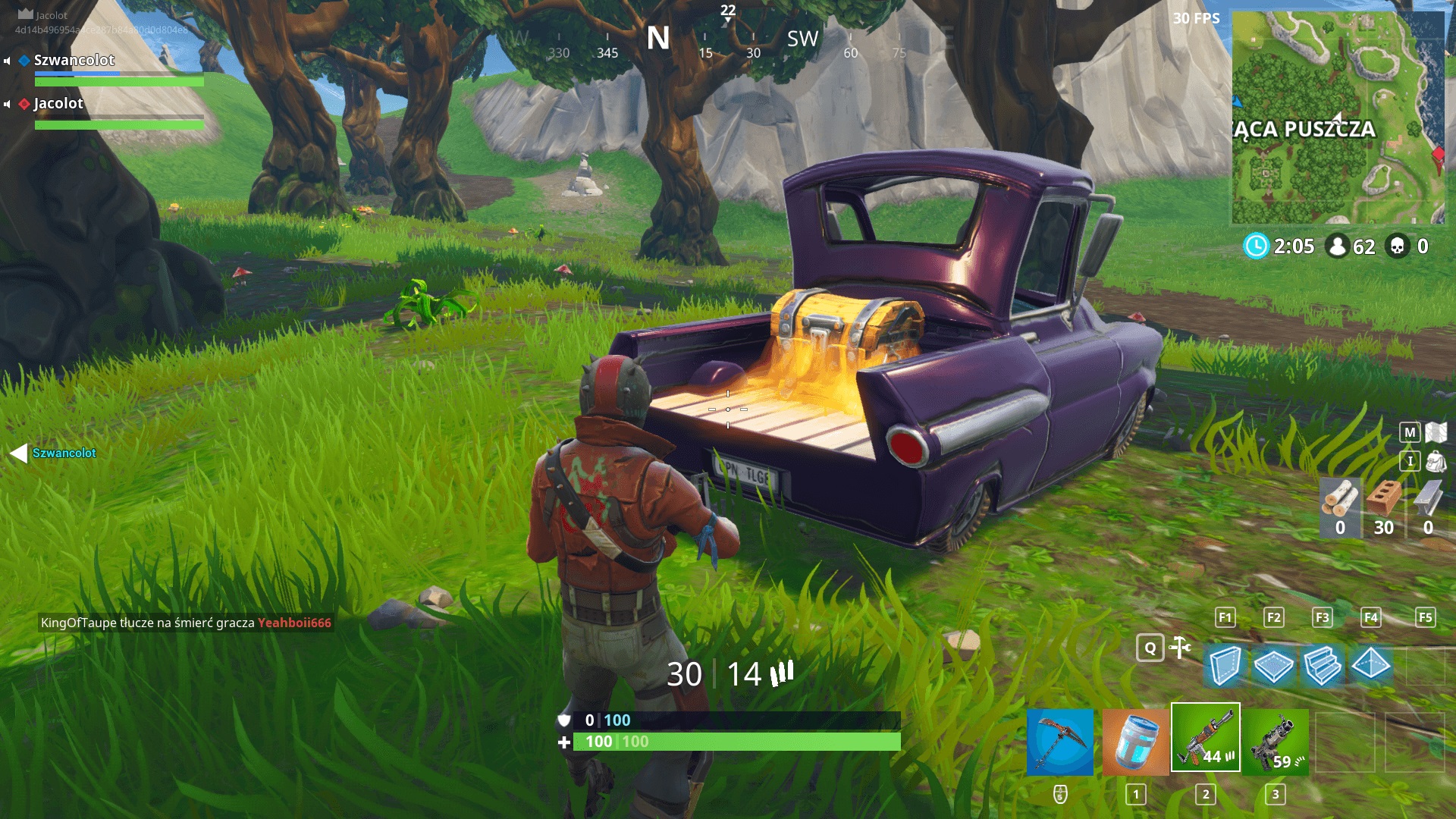 Défi : Coffres à Wailing Woods