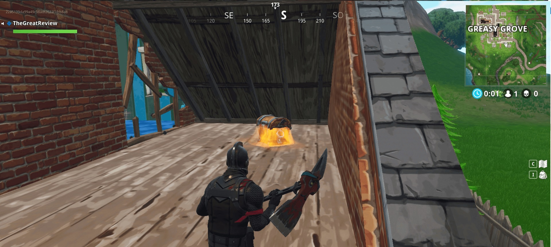 Défi : Coffres à Greasy Grove