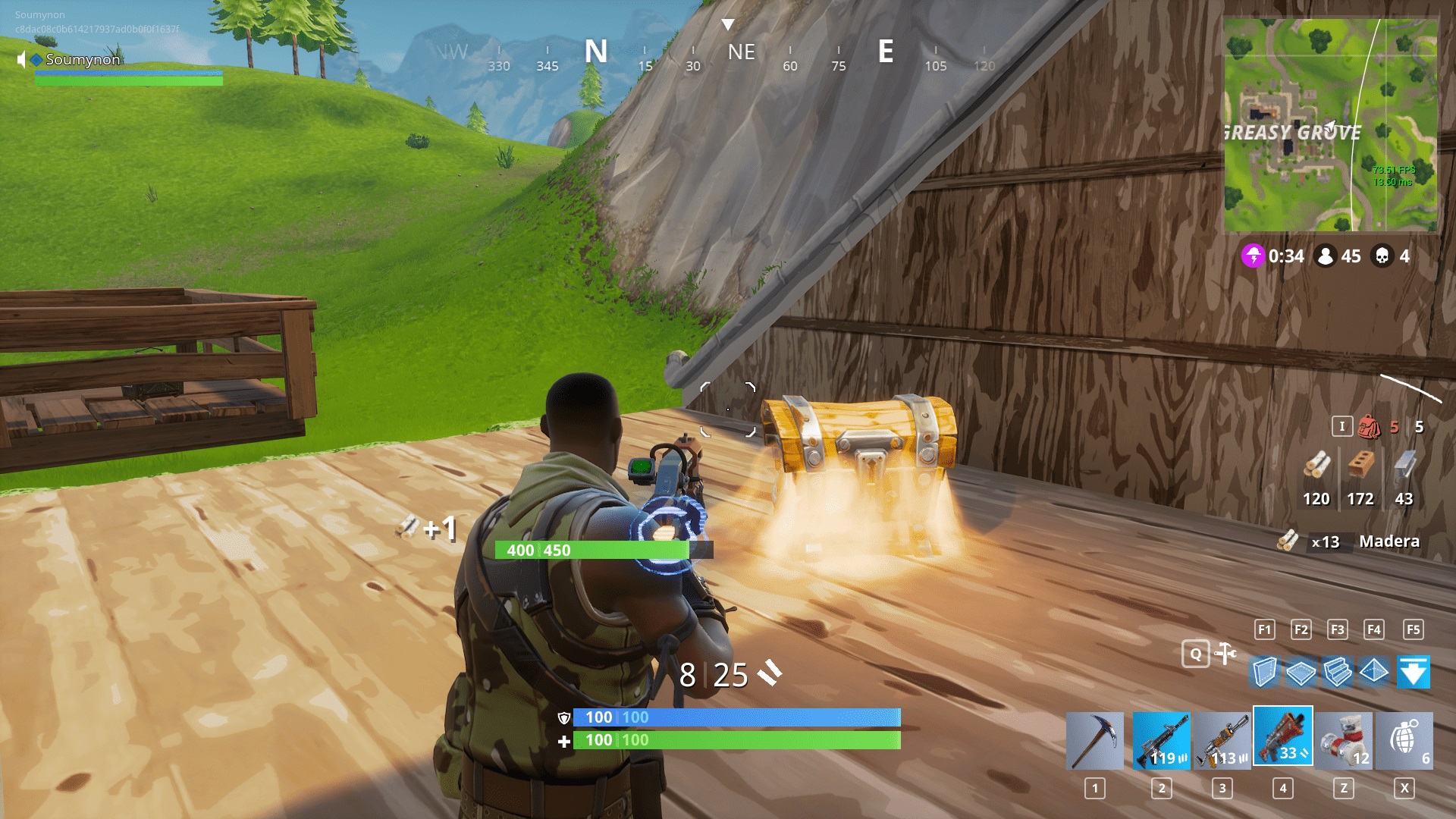 Défi : Coffres à Greasy Grove