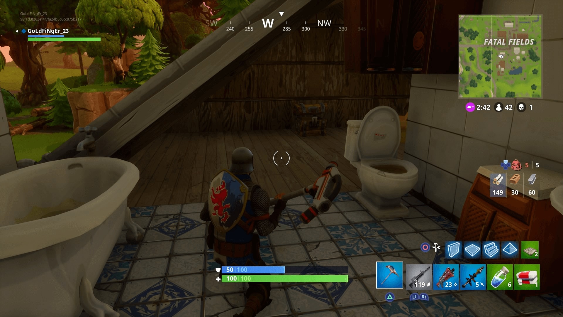 Défi : Coffres à Fatal