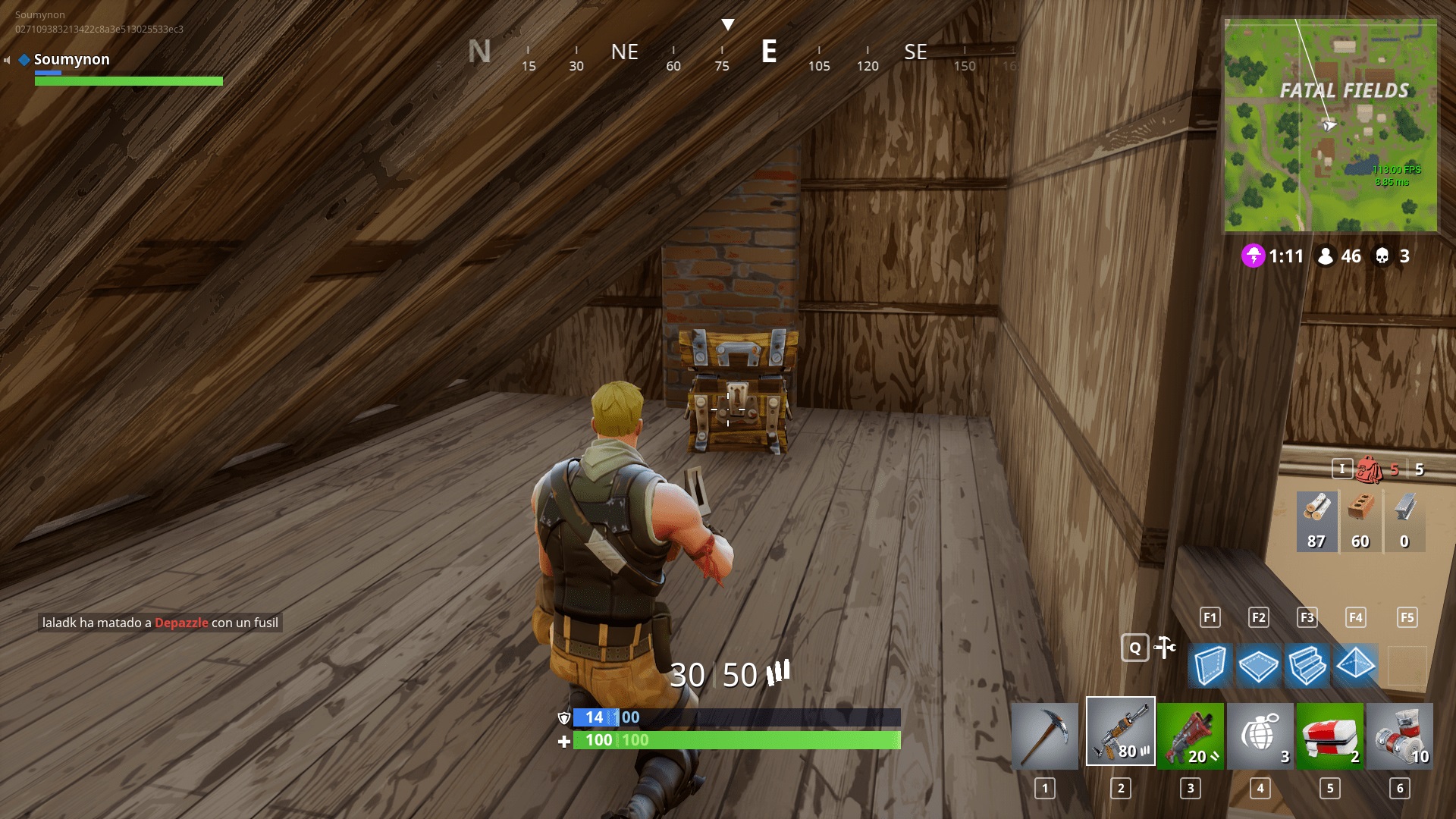 Défi : Coffres à Fatal