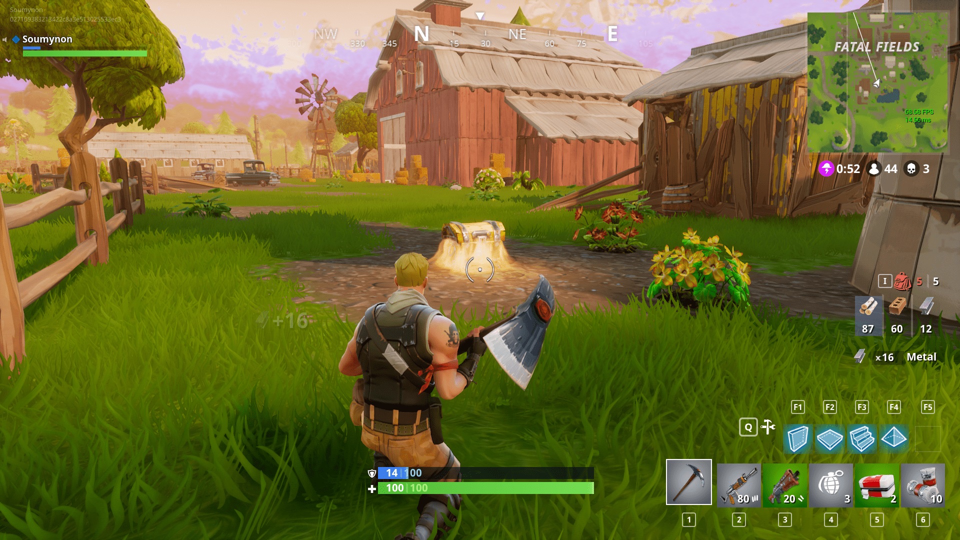 Défi : Coffres à Fatal