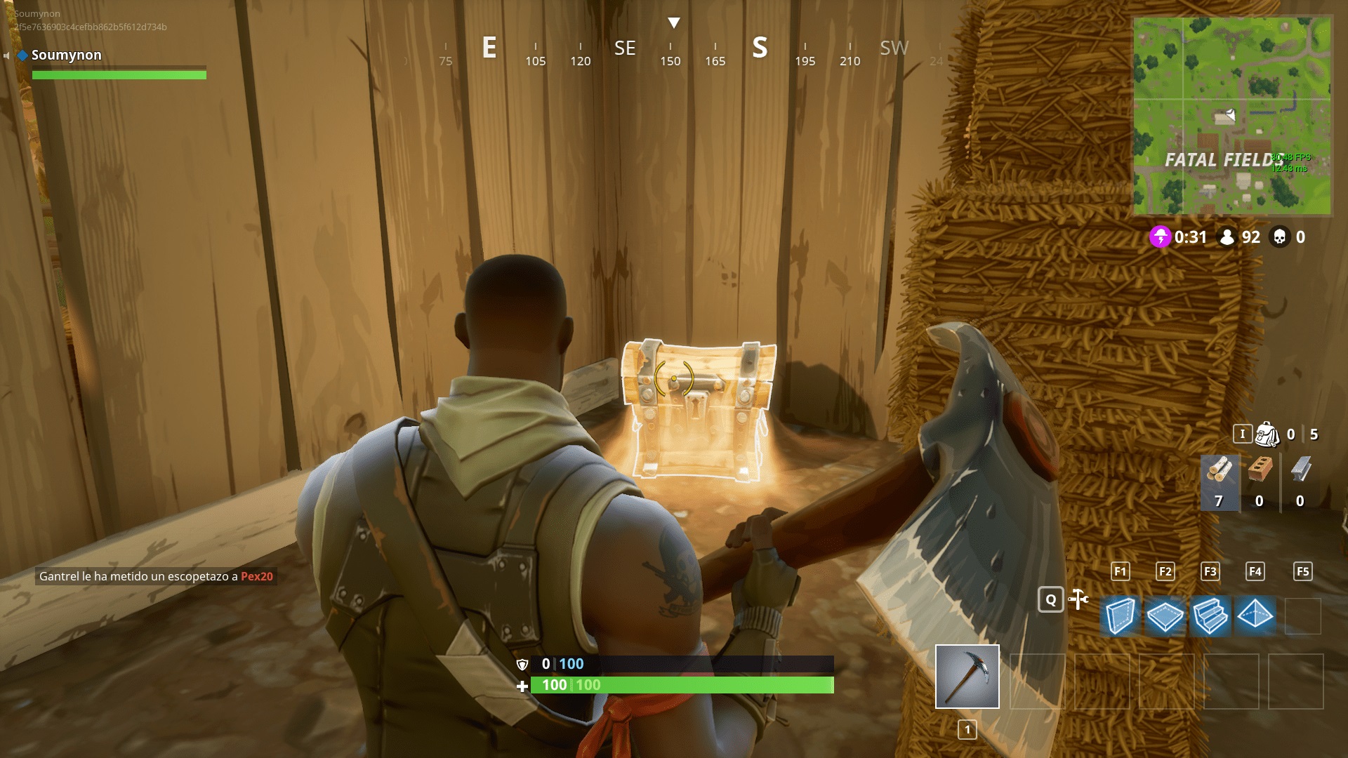 Défi : Coffres à Fatal