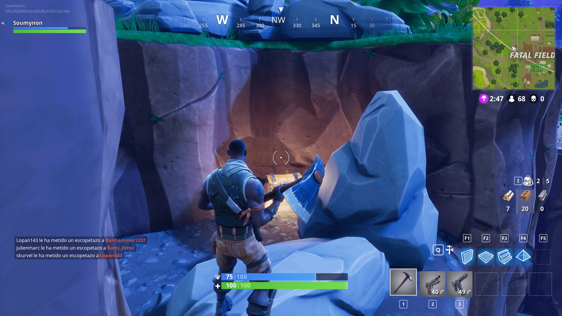 Défi : Coffres à Fatal