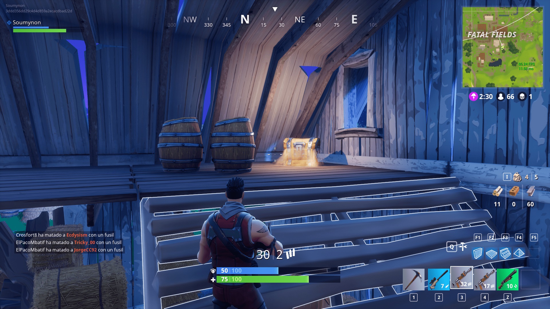 Défi : Coffres à Fatal