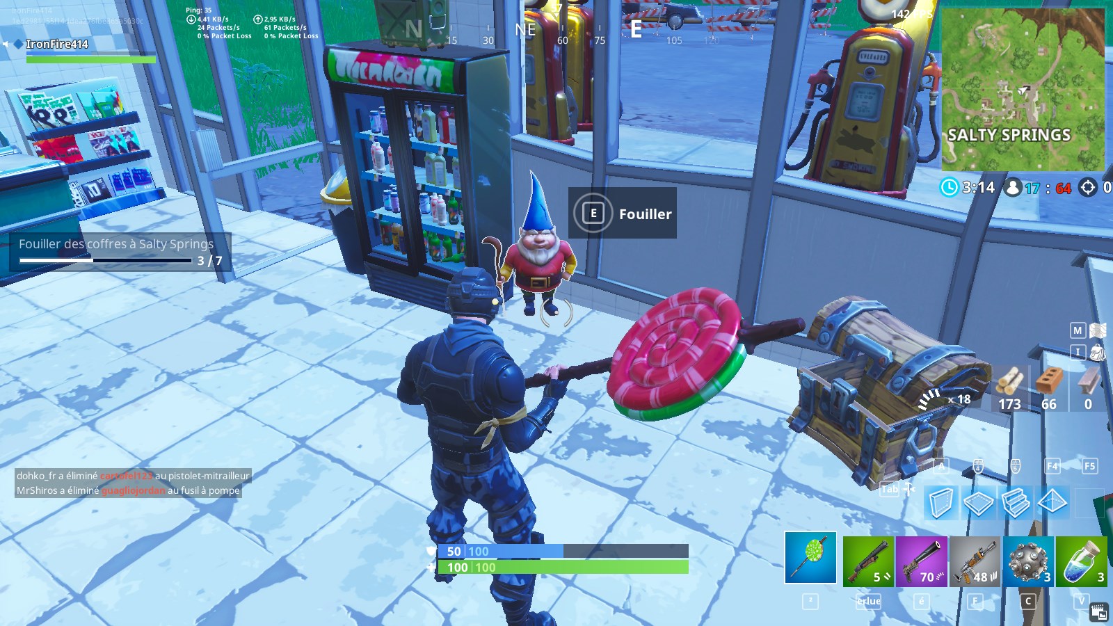 Défi : Nains de jardin affamés