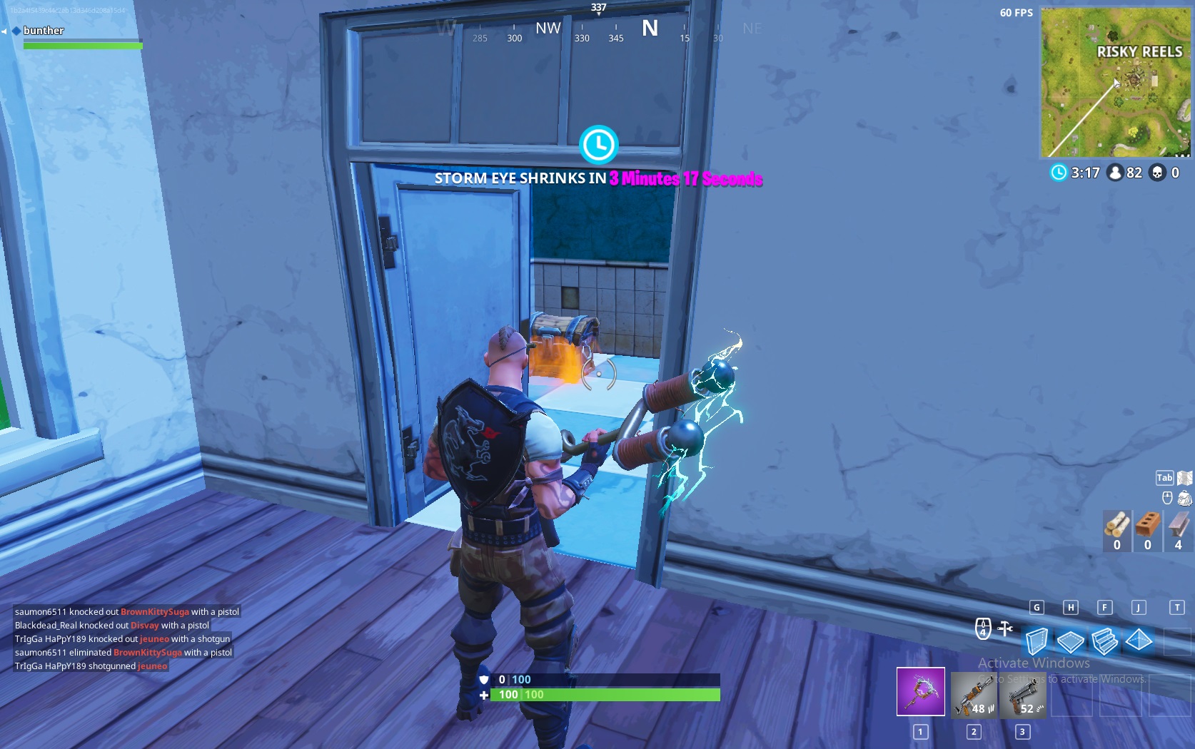 Défi : Coffres à Risky Reels