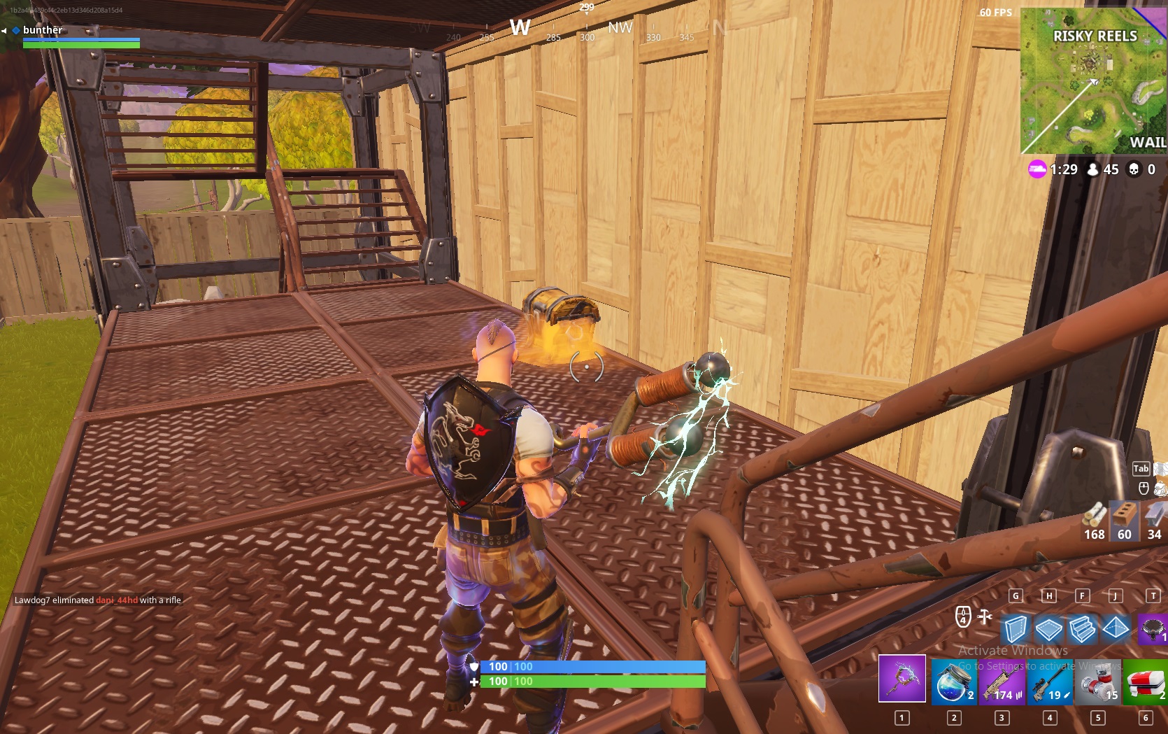 Défi : Coffres à Risky Reels