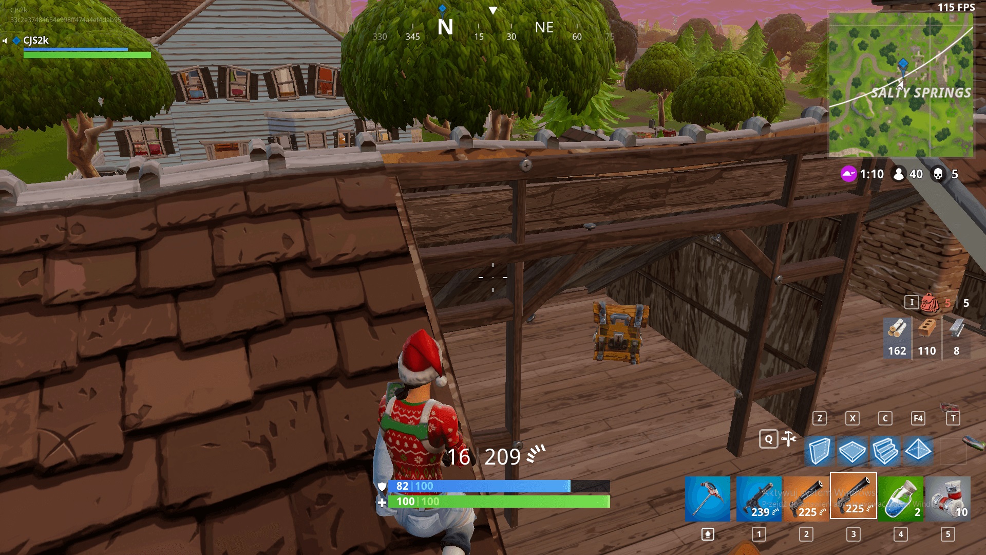 Défi : Coffres à Salty Springs