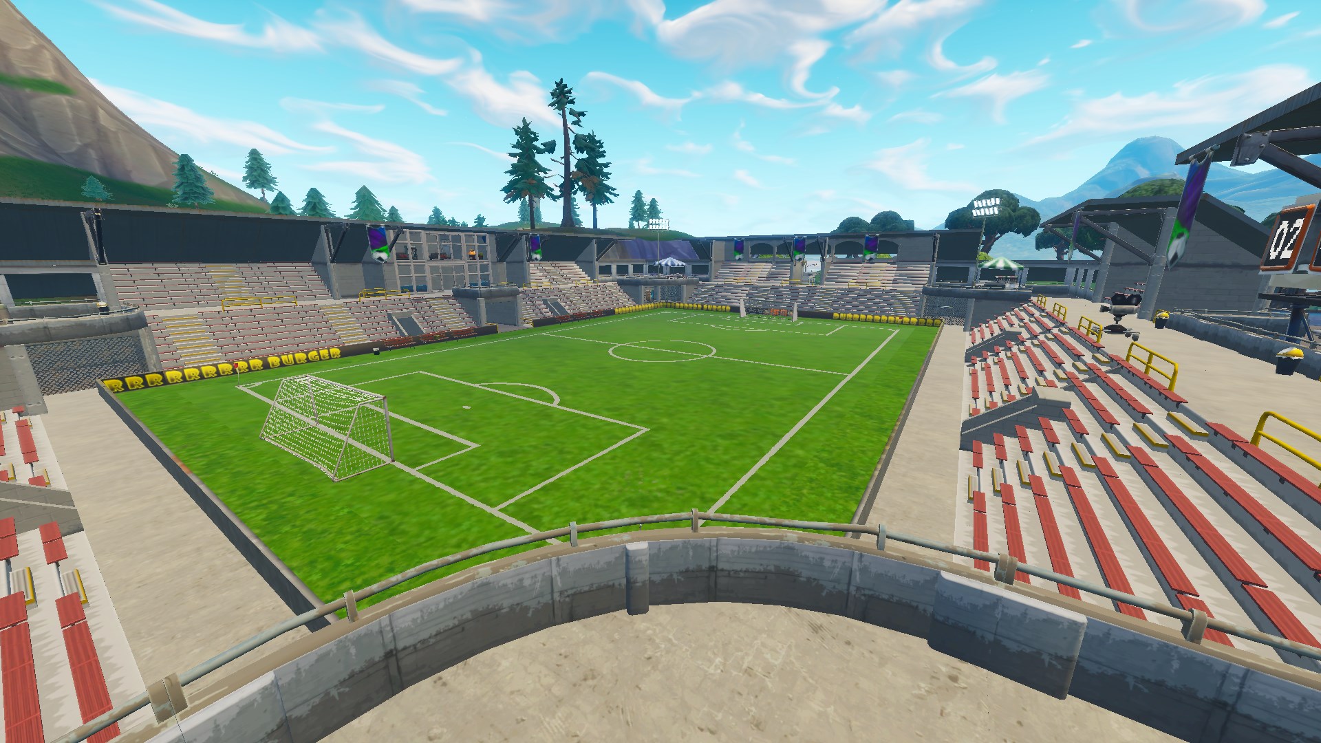 Défi : Marquer un but sur différents terrains