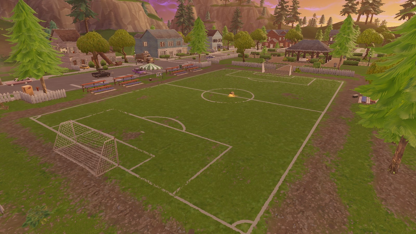 Défi : Marquer un but sur différents terrains