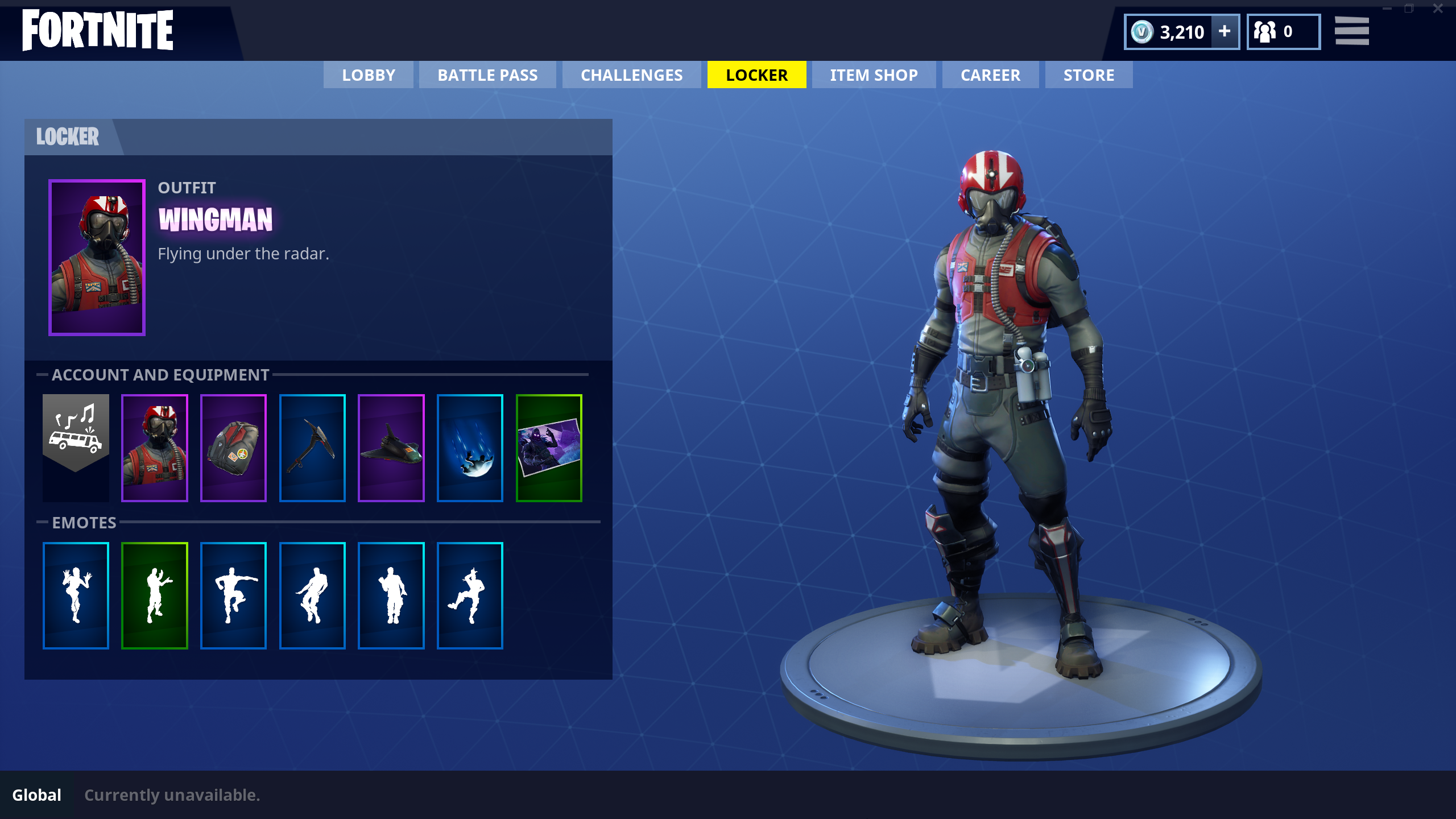 Pack de cosmétique sur Fortnite