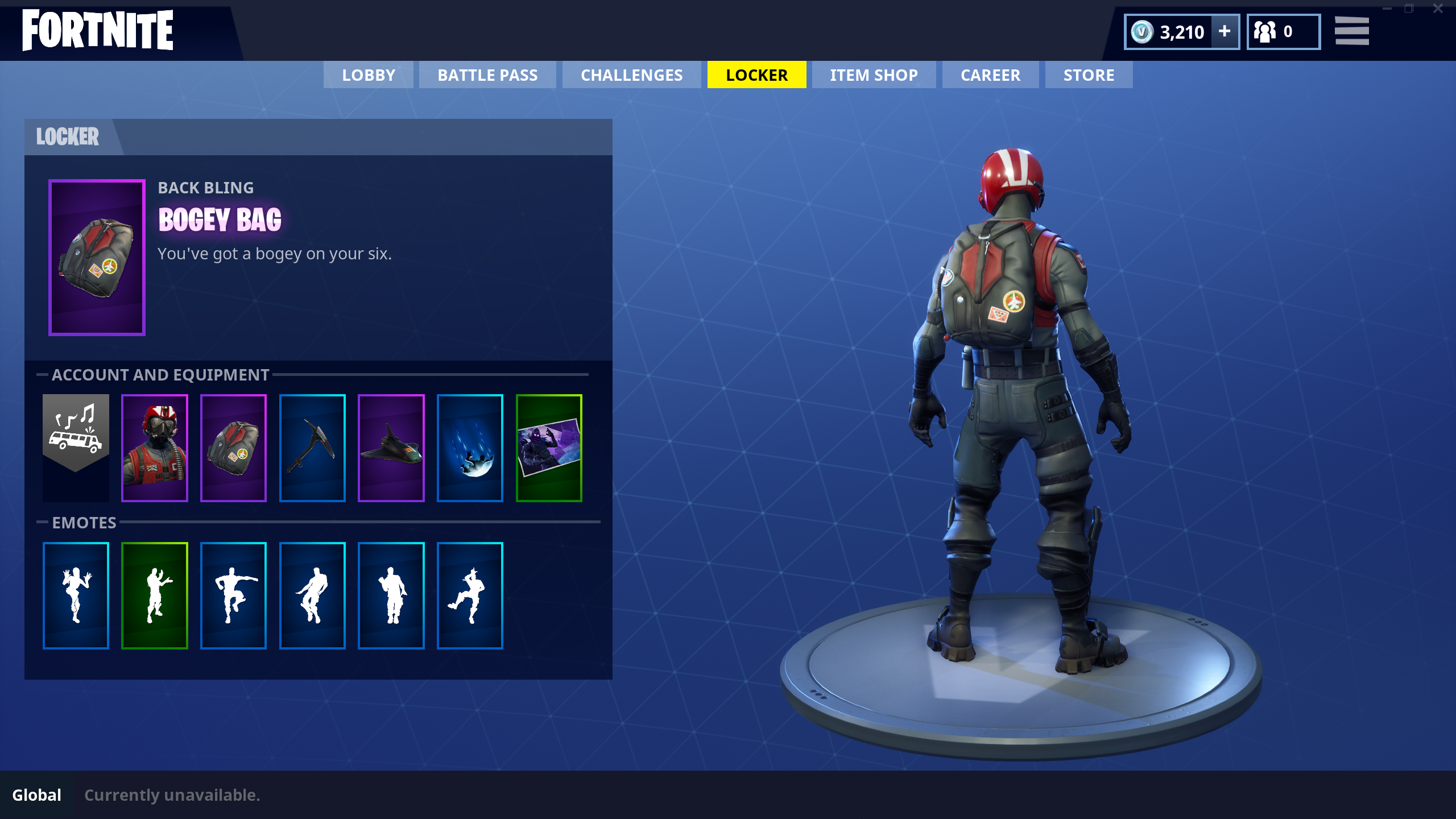 Pack de cosmétique sur Fortnite