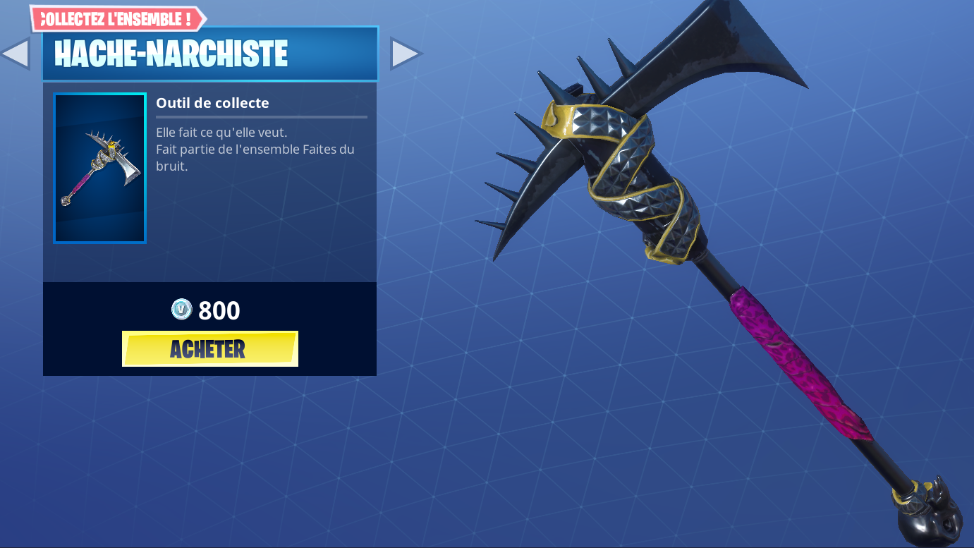 Nouveau skin légendaire