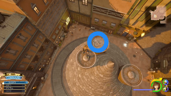 KH3 Emblème Fétiche Mickey Cité du Crépuscule