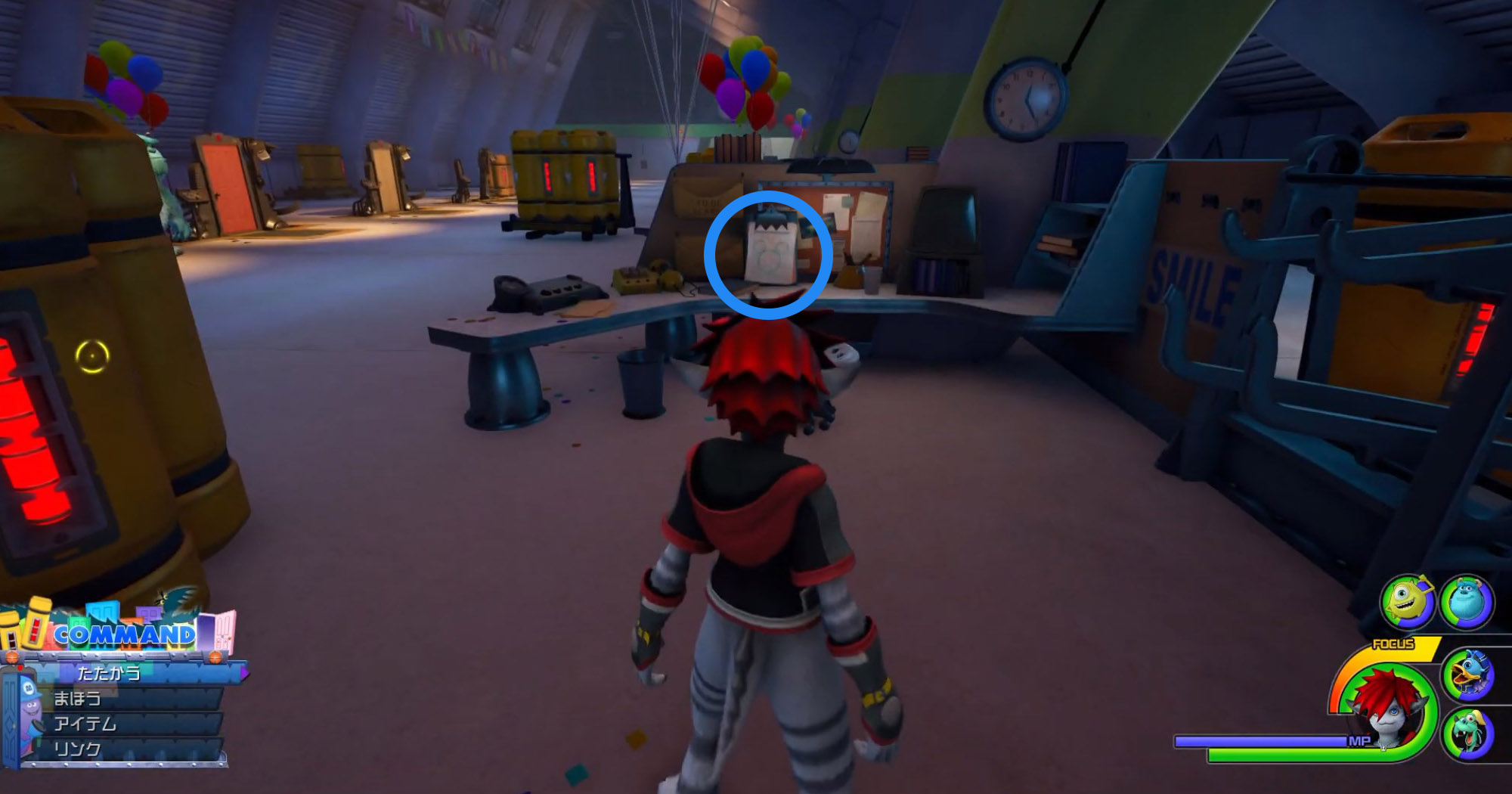 KH3 Emblème Fétiche Mickey Monstropolis