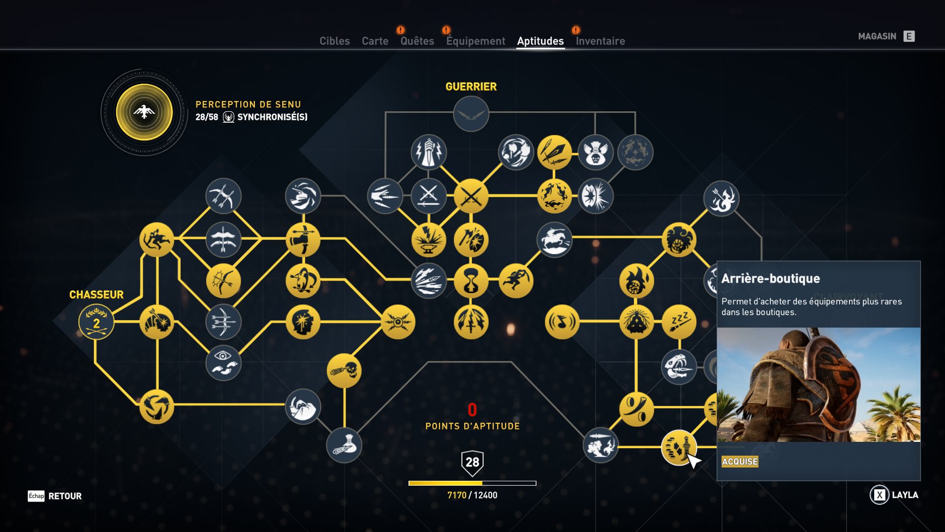 Avoir les montures légendaires dans AC Origins