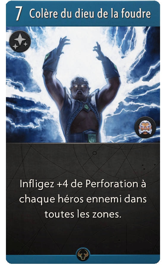 Colère du dieu de la foudre