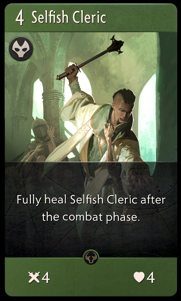 Selfish Cleric