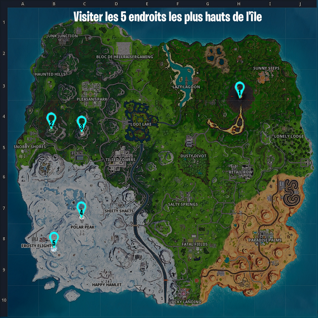 carte-fortnite-visiter-5-points-plus-hauts-ile-semaine-6-saison-8