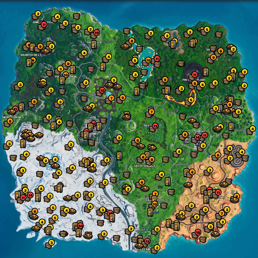 carte-fortnite-emplacement-coffre-distributeur-feu-de-camp-defi-semaine-7-saison-9