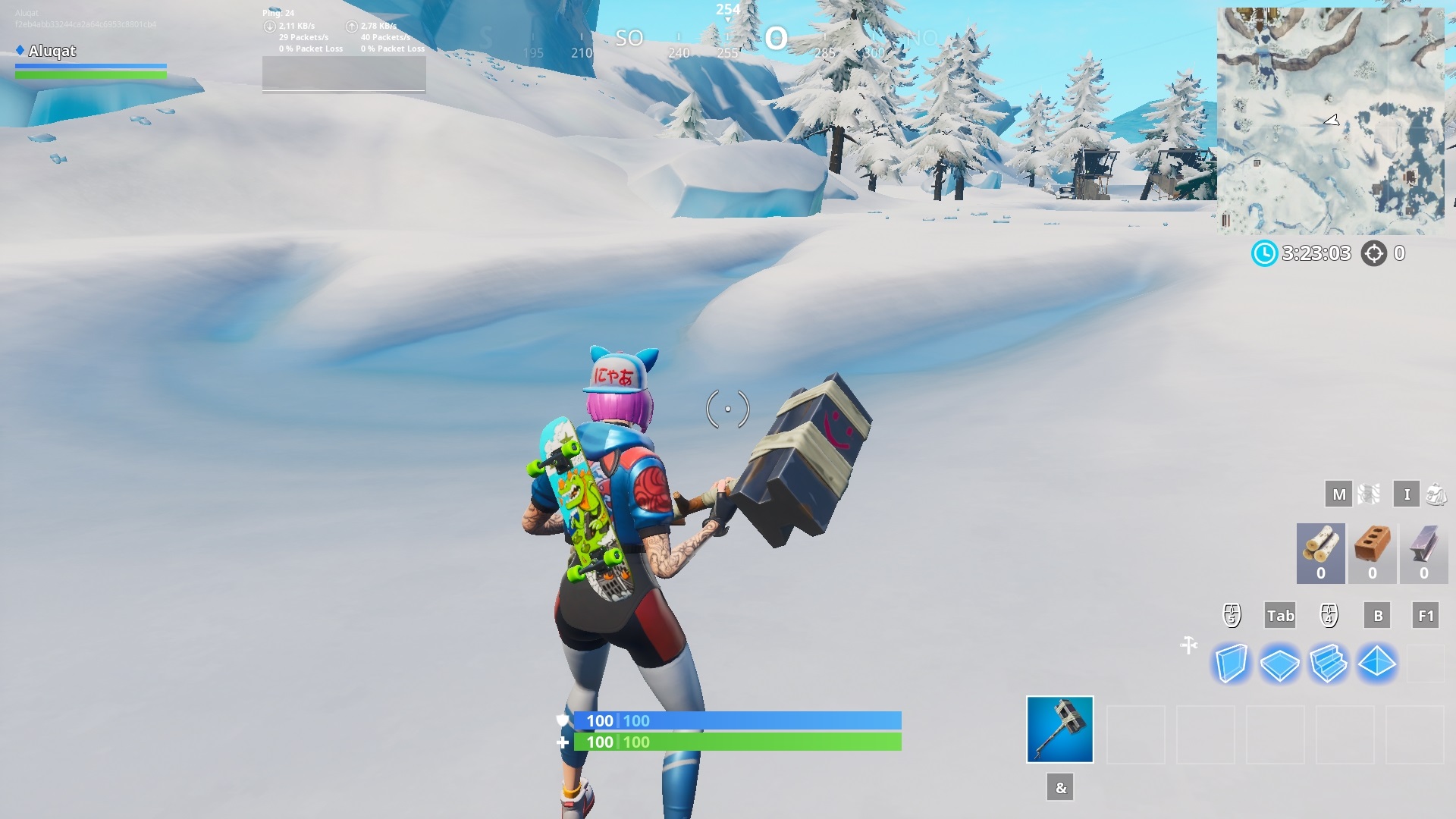 fortnite-empreinte-neige-creature-polar-peak