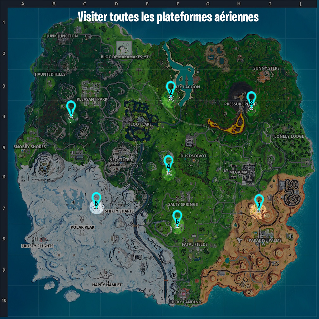 carte-fortnite-visiter-toutes-les-plateformes-aeriennes-semaine-1-saison-9