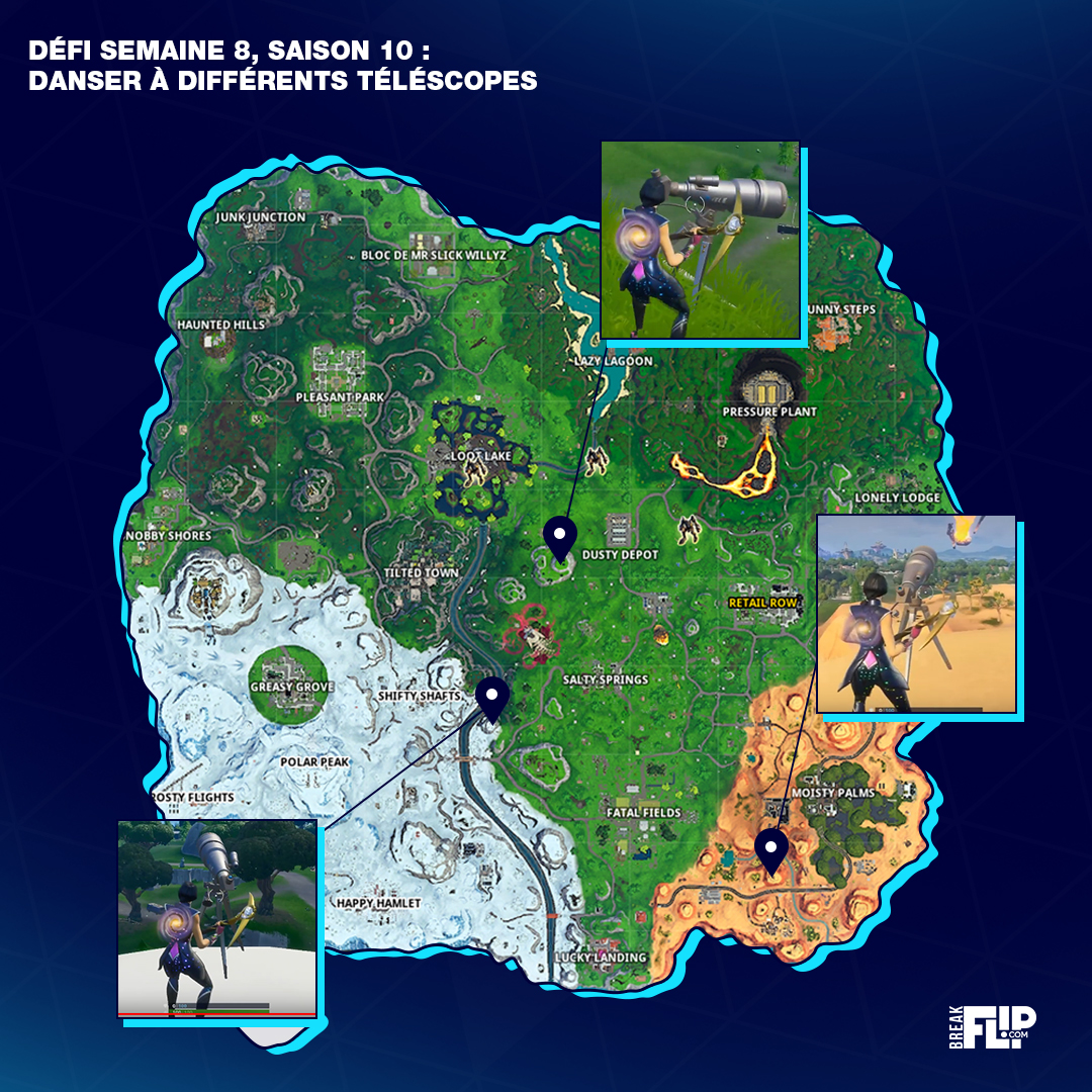 fortnite-défi-danser-téléscope