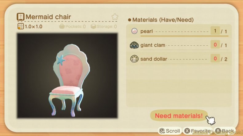 chaise-sirene-animal-crossing