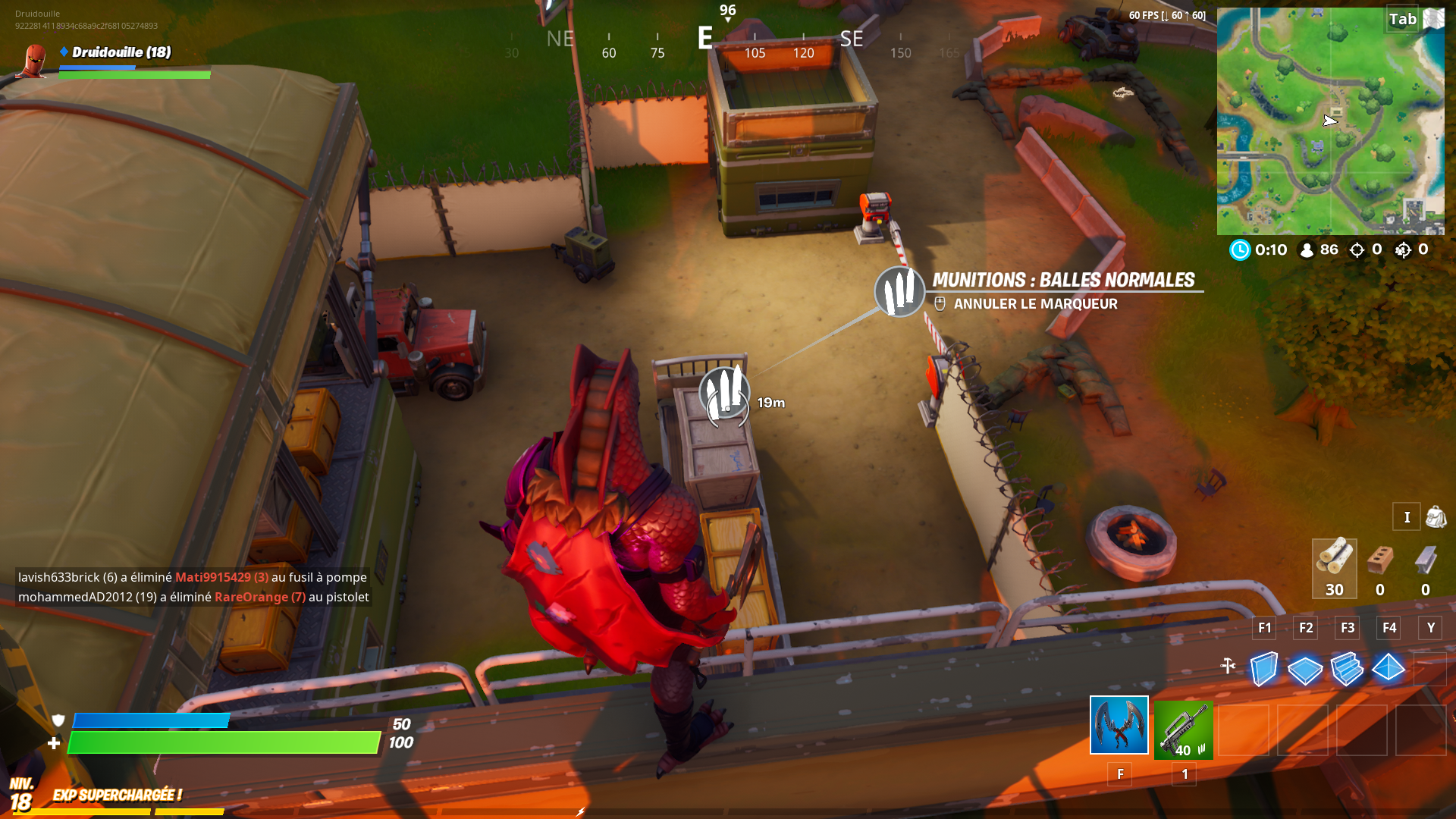 fortnite-marquer-objet-rare-atypique-epique
