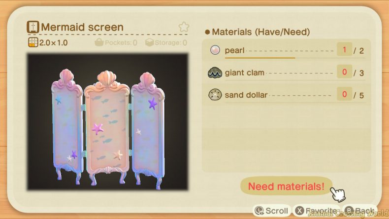 paravent-sirene-animal-crossing