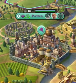 L'Inde de Chandragupta dans Civilization 6