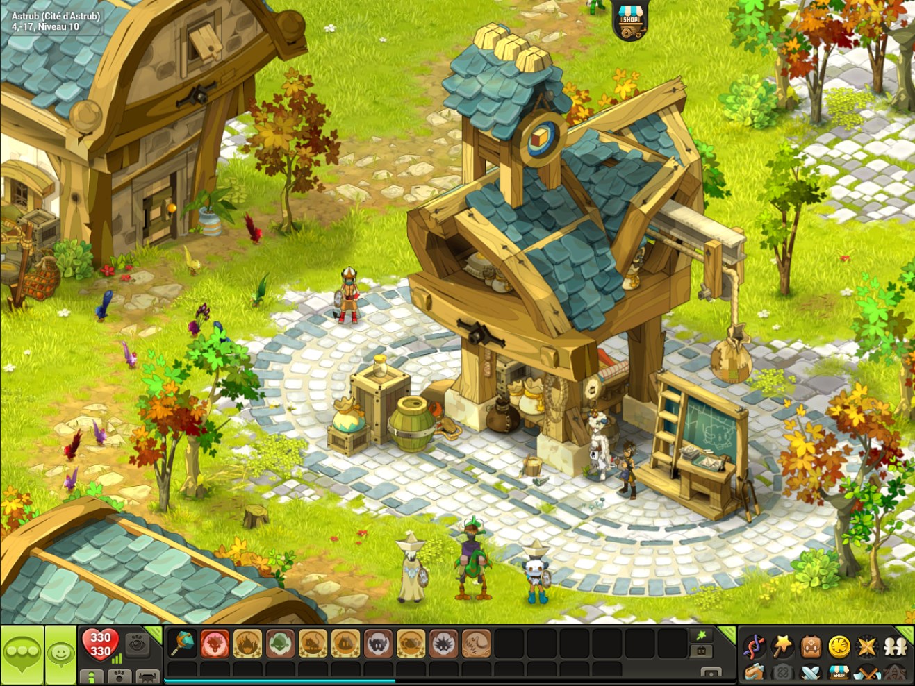 Dofus Touch : comment déplacer l'interface des sorts ?