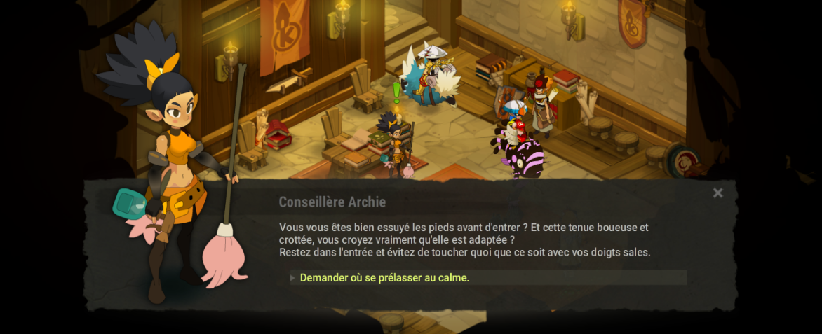 Quête « Ça tombe à l'eau »