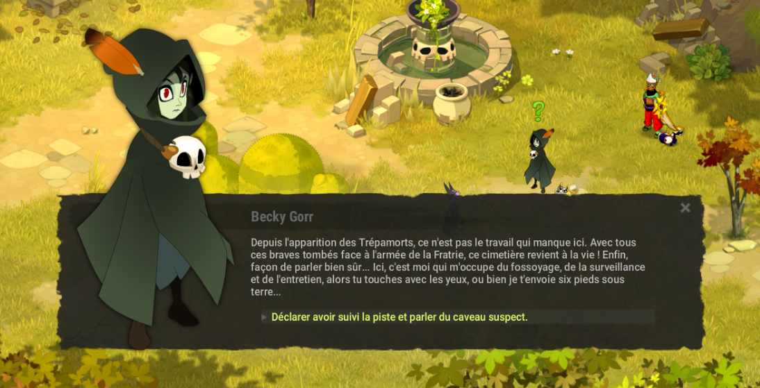 Quête « L'invasion des profanateurs de sépulture »