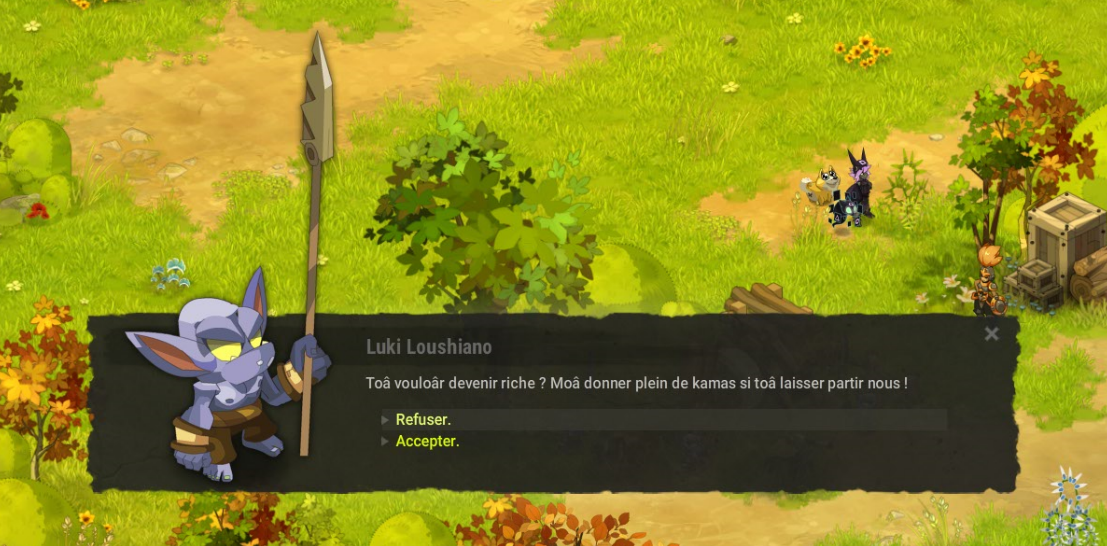 Quête « La petite mission dans la prairie »