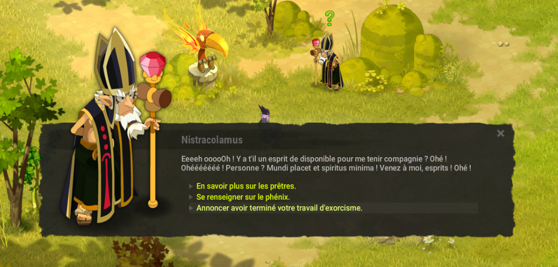 Quête « Le Repos est dans le champ »