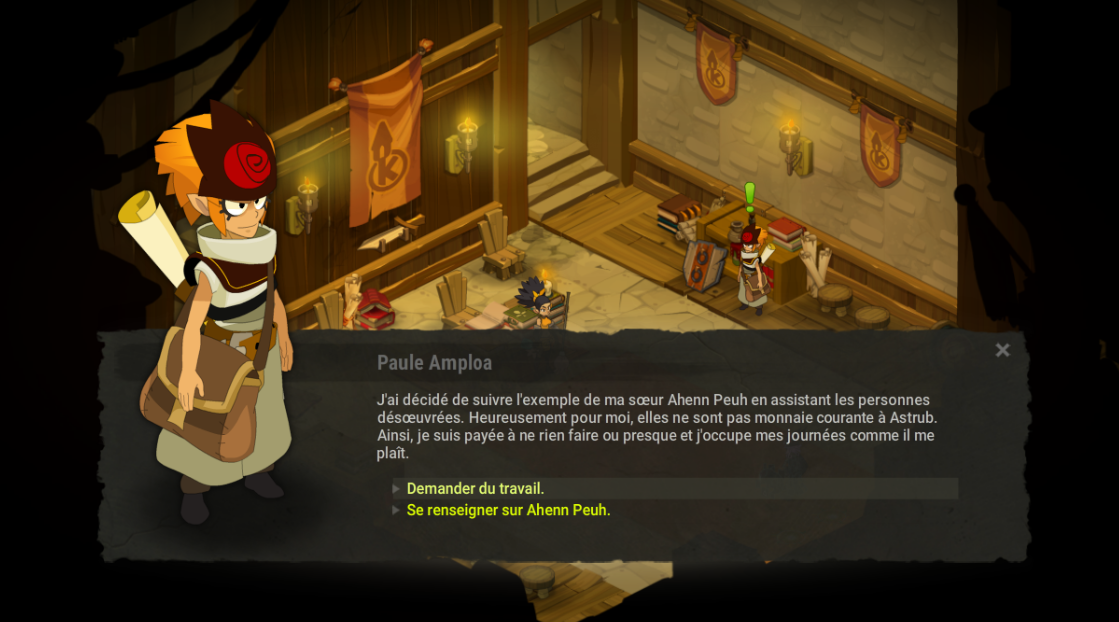 Quête « Livraison par intérim »