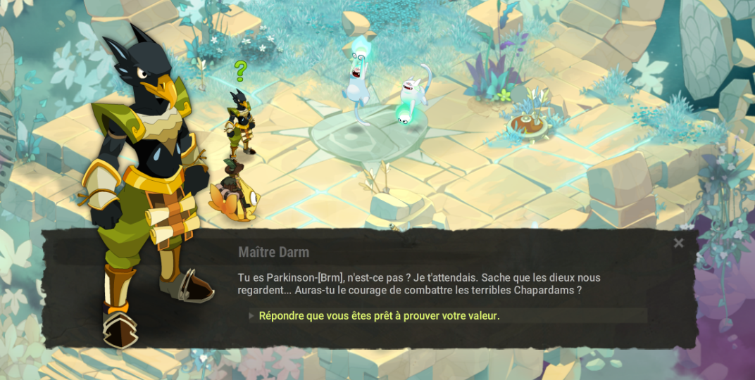 Quête « Sous le regard des dieux »