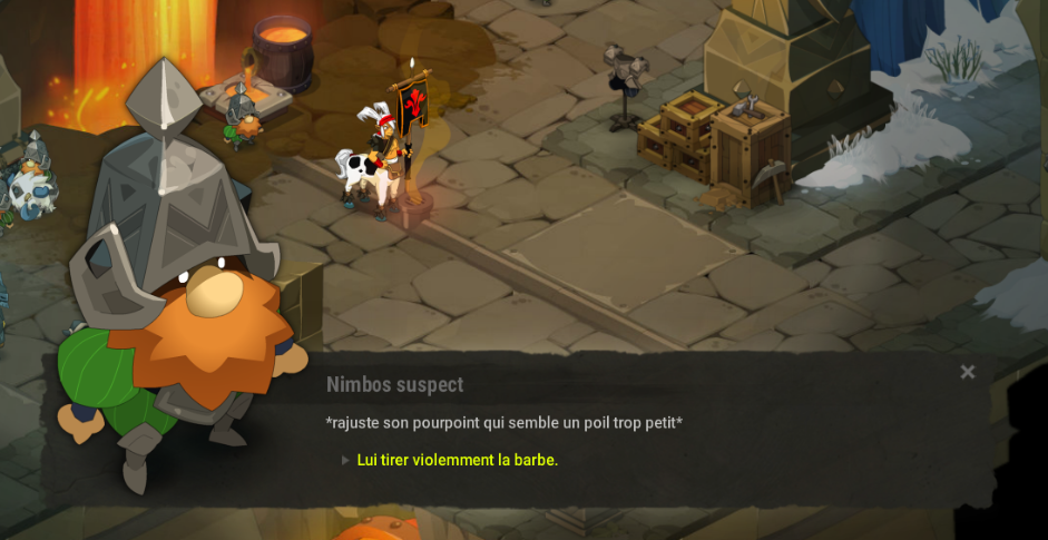 Quête « Le gang des postiches »